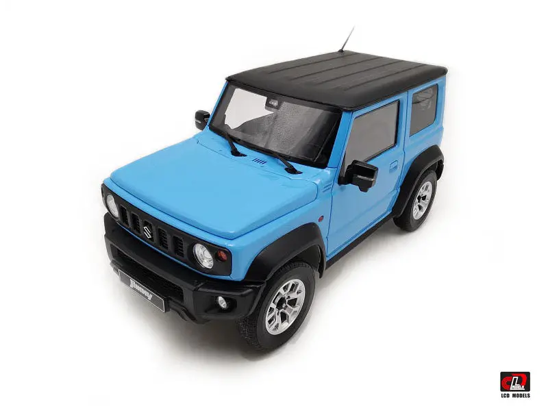 1:18 Suzuki Jimny Sierra 2018 -- Blue -- Lcd Models 1