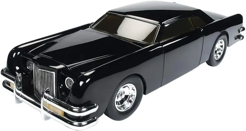 1:18 The Barris Car (Lincoln Mark Iii) -- Black Sparkle -- Auto World Awss120 1