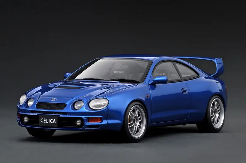 1:18 Toyota Celica Gt-Four (St205) -- Blue Metallic -- Ignition Model Ig3676 1