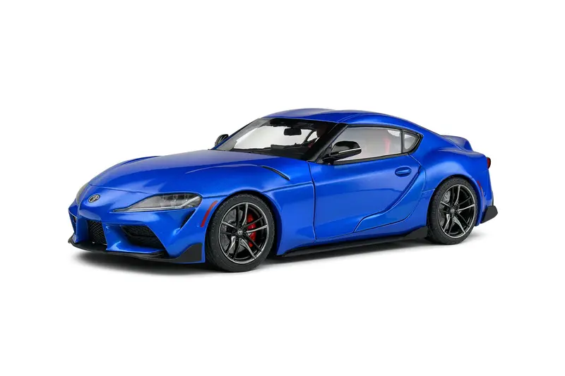 1:18 Toyota Gr Supra (A90) 2021 -- Horizon Blue Metallic -- Solido 1
