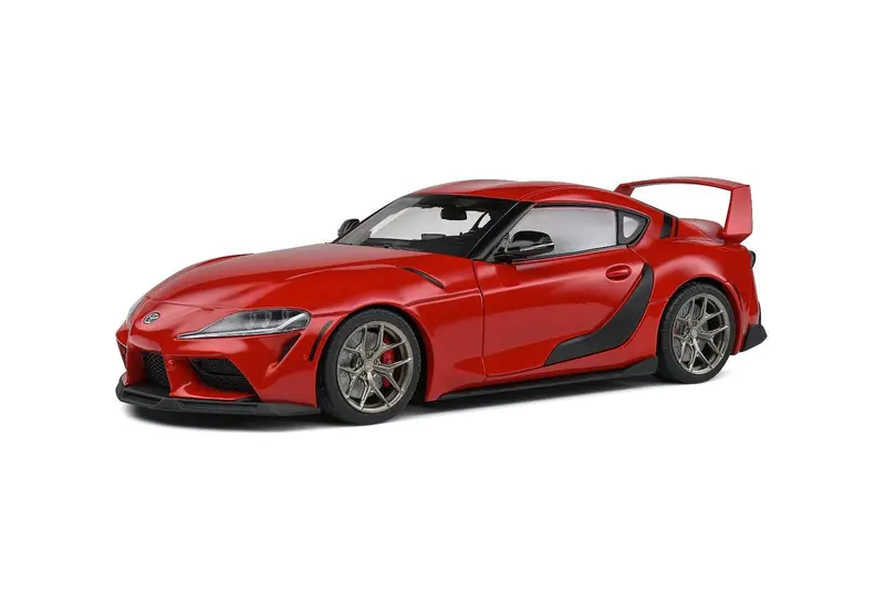 1:18 Toyota Gr Supra (A90) 2023 -- Streetfighter Prominence Red -- Solido 1