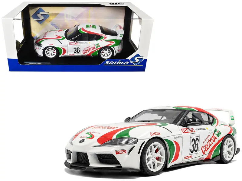 1:18 Toyota Gr Supra (A90) 2024 -- #36 Castrol Tribute Livery -- Solido 1