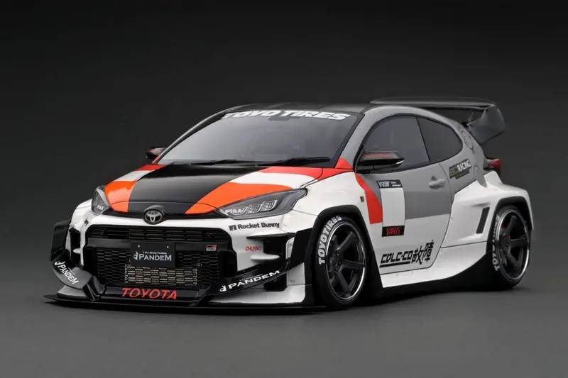 1:18 Toyota Gr Yaris Pandem -- Cusco -- Ignition Model Ig2907 1