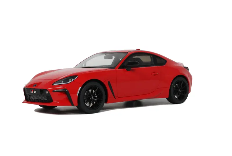 1:18 Toyota Gr86 2022 -- Rouge Flamboyant Red -- Ottomobile Ot470 1