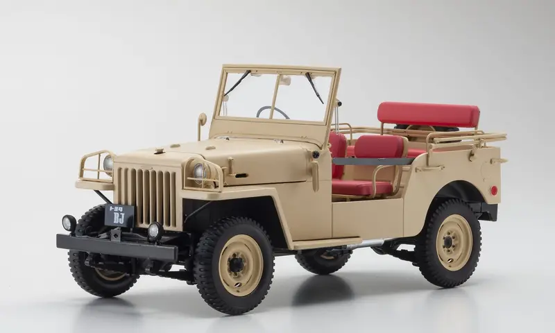 1:18 Toyota Land Cruiser Bj -- Beige -- Kyosho 1