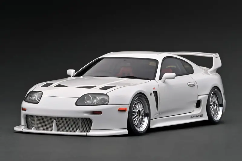 1:18 Toyota Supra (A80) Trd 3000Gt -- White -- Ignition Model Ig3597 1