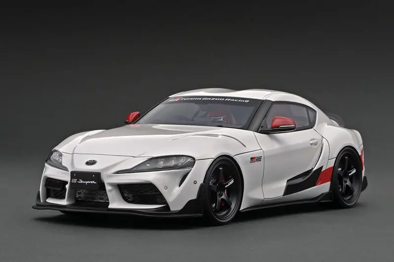 1:18 Toyota Supra (A90) Gr Supra Rz -- White -- Ignition Model Ig2209 1