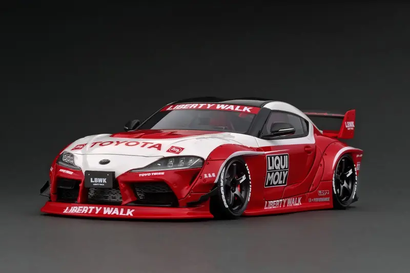 1:18 Toyota Supra (A90) Lb-Works -- Liqui Moly -- Ignition Model Ig2651 1