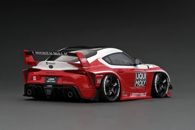 1:18 Toyota Supra (A90) Lb-Works -- Liqui Moly -- Ignition Model Ig2651 2
