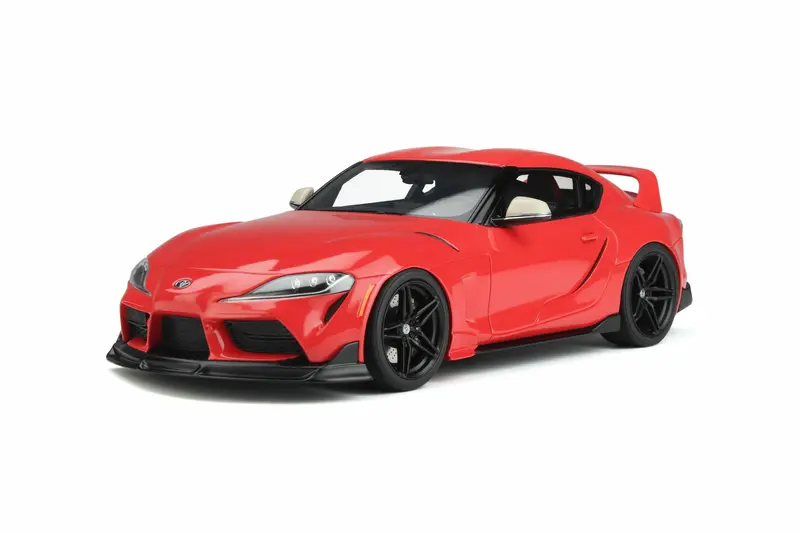 1:18 Toyota Supra Gr Heritage Edition -- Red -- Gt Spirit 1