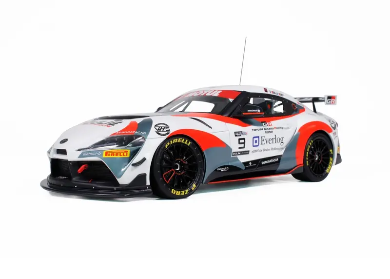 1:18 Toyota Supra Gt4 -- #9 2023 Ffsa Gt4 Championship -- Ottomobile Ot1122 1