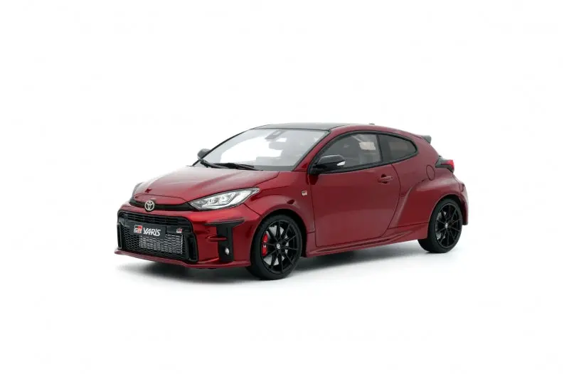 1:18 Toyota Yaris Gr -- Emotional Red Ii Metallic 3U5 -- Ottomobile 1