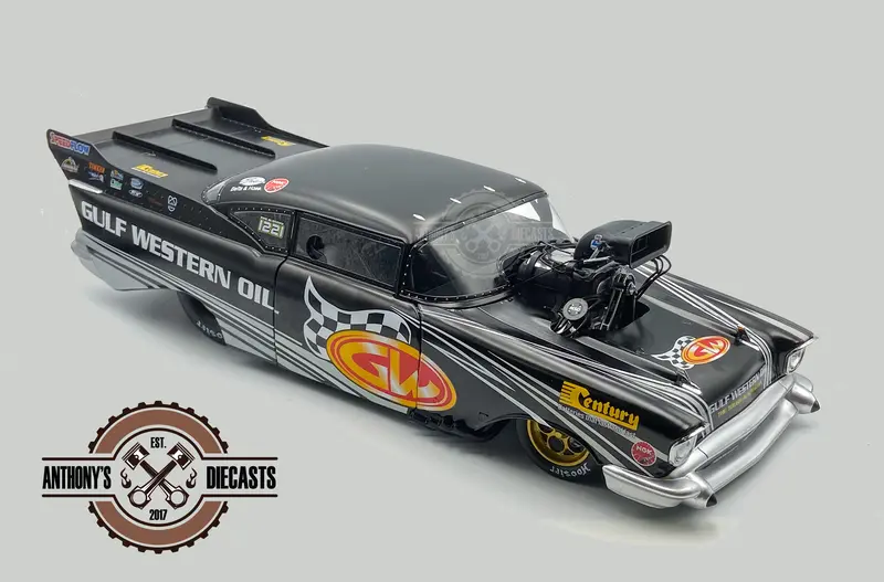 1:18 Victor Bray Pro Doorslammer Champion -- 1957 Chevrolet Drag Car 1