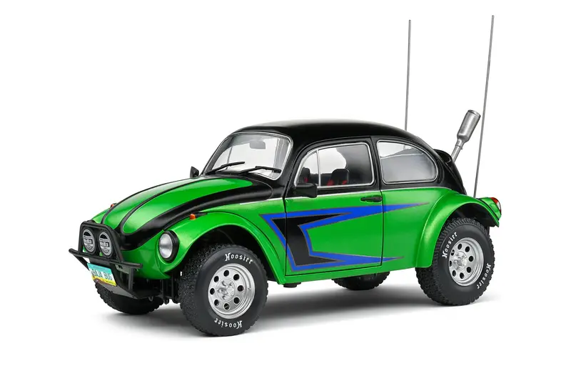 1:18 Volkswagen Beetle Baja -- Green/Black -- Solido 1