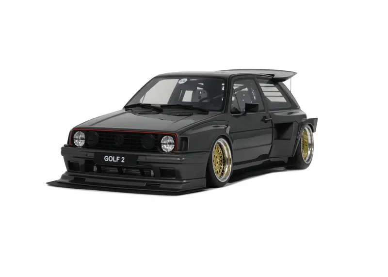 1:18 Volkswagen Golf Ii Gti By Khyzyl Saleem - Ascot Grey Metallic -- Ottomobile 1
