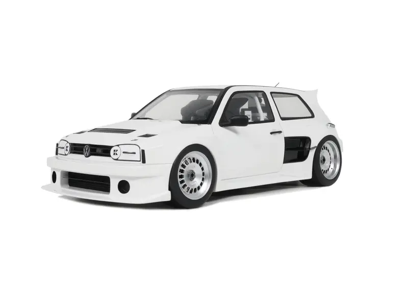 1:18 Volkswagen Golf Ii Gti By Khyzyl Saleem -- White -- Ottomobile Ot1110 1