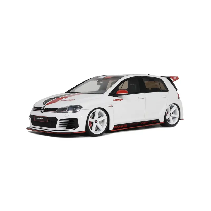 1:18 Volkswagen Golf Vii Gti Oettinger 2019 -- Pure White -- Ottomobile 1