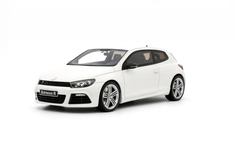 1:18 Volkswagen Scirocco 3 R Phase 1 2008 -- Candy White -- Ottomobile 1