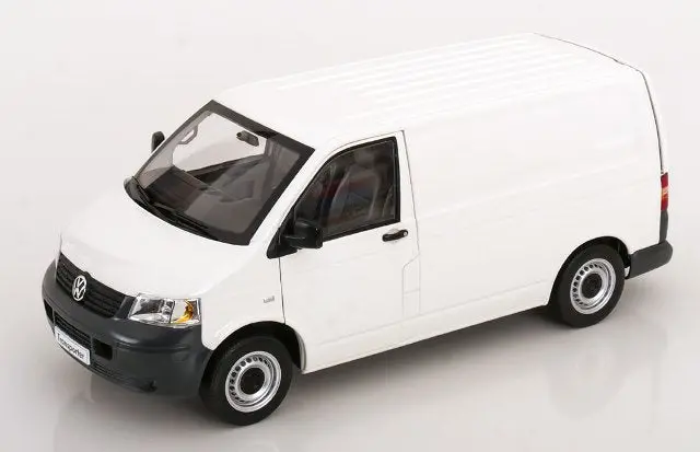 1:18 Volkswagen T5 Transporter 2003 -- White -- Norev 1