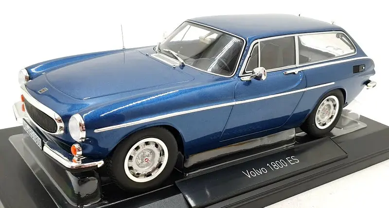 1:18 Volvo P1800 Es 1973 -- Blue Metallic W/Black Interior -- Norev 1