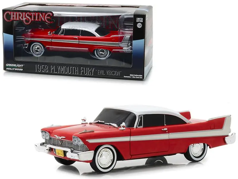 1:24 1958 Plymouth Fury -- Christine (Evil Version) -- Greenlight 1