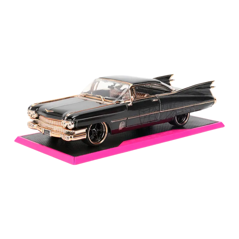 1:24 1959 Cadillac Coupe Deville -- Black/Gold -- Jada: Pink Slips 1