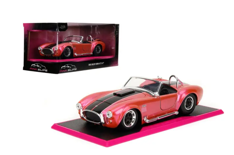 1:24 1965 Shelby Cobra 427 S/C -- Pink -- Jada: Pink Slips 1