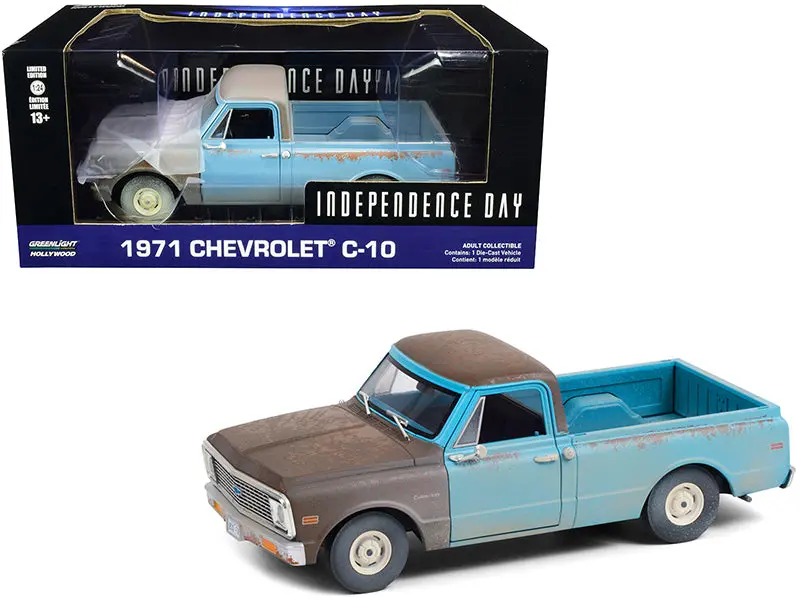1:24 1971 Chevrolet C-10 -- Independence Day -- Greenlight 1