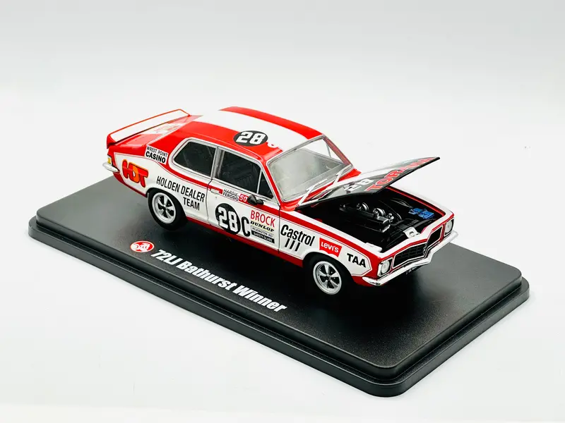 1:24 1972 Bathurst Winner Peter Brock - #28C Holden Lj Torana - Dda Collectibles 1