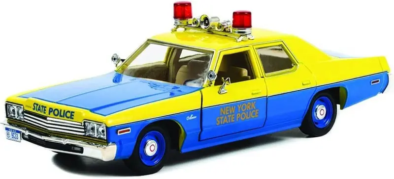 1:24 1974 Dodge Monaco "New York State" Police Car -- Greenlight 1