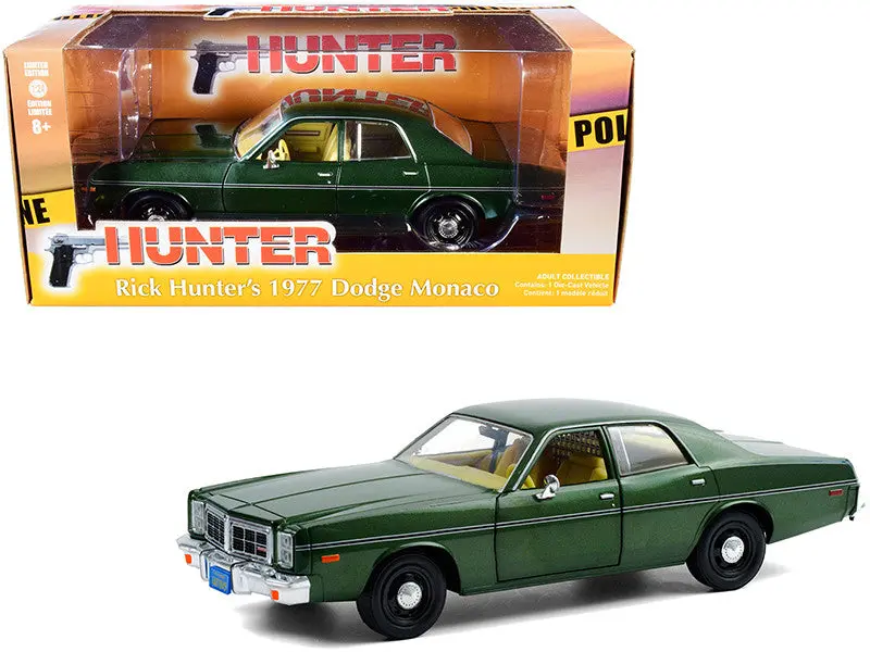 1:24 1977 Dodge Monaco -- Rick Hunter's "Hunter" -- Greenlight 1