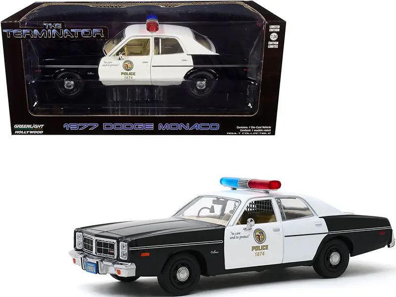 1:24 1977 Dodge Police Car -- The Terminator -- Greenlight 1