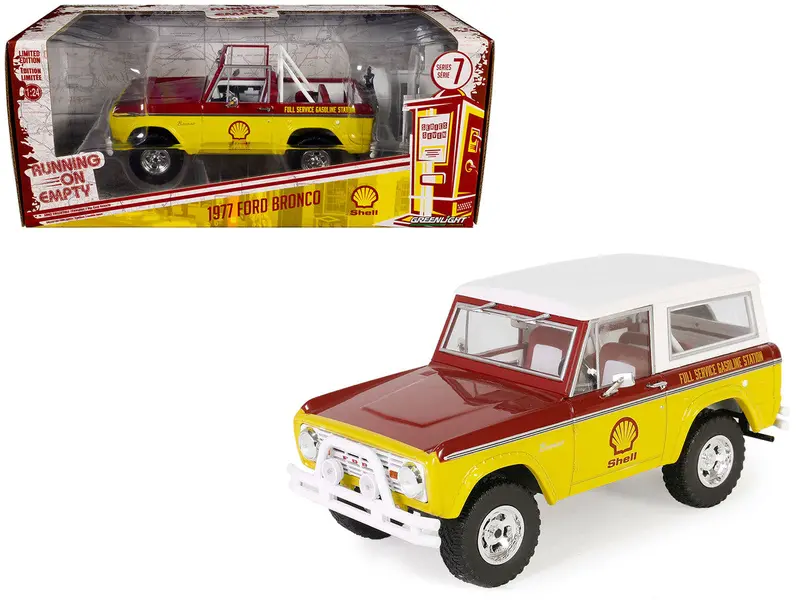 1:24 1977 Ford Bronco -- Shell Oil -- Greenlight 1