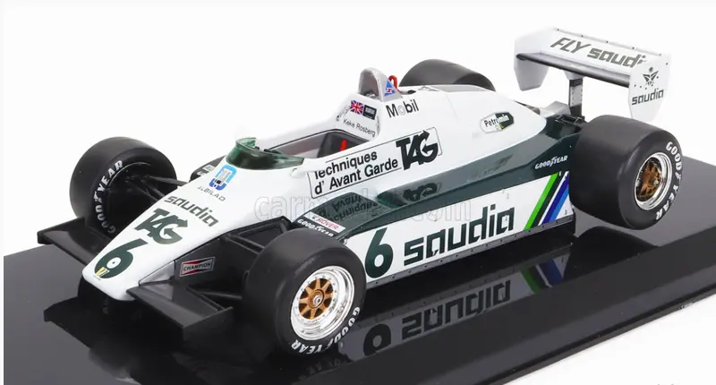 1:24 1982 World Champion Keke Rosberg -- Williams Fw08 -- Atlas/Edicola F1 1