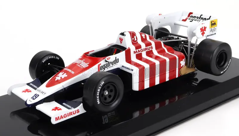 1:24 1984 Ayrton Senna -- Portugal Gp -- Toleman Tg184 -- Atlas/Edicola F1 2
