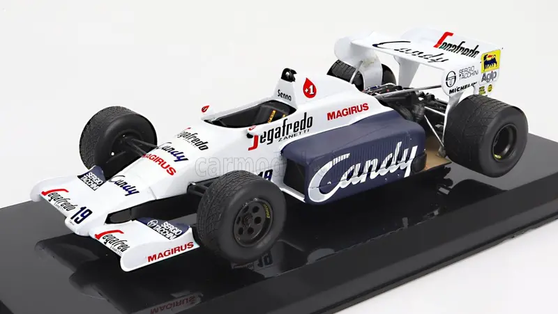 1:24 1984 Ayrton Senna -- Toleman Tg184 -- Atlas/Edicola F1 1