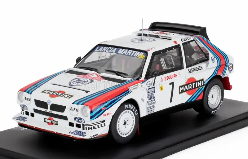 1:24 1986 Monte Carlo Rally Winner - #7 Martini Lancia Delta S4 -- Atlas/Edicola 1