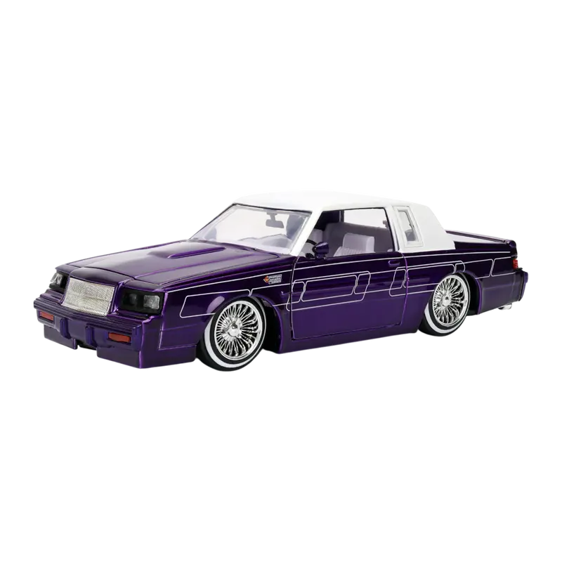1:24 1987 Buick Grand National -- Dark Purple -- Jada: Big Time Muscle 2