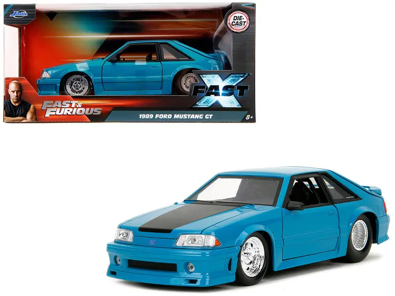 1:24 1989 Ford Mustang Gt - Fast X -- Fast & Furious Jada 1