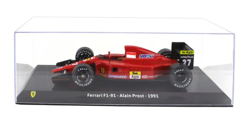1:24 1991 Alain Prost -- #27 Ferrari F1-91 -- Atlas/Edicola F1 1