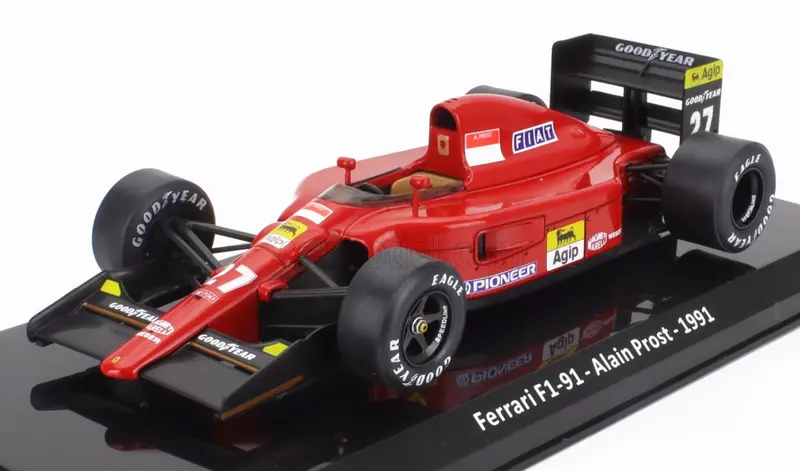 1:24 1991 Alain Prost -- #27 Ferrari F1-91 -- Atlas/Edicola F1 2