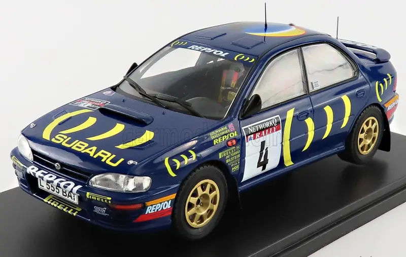 1:24 1995 Rac Rally Gb -- Colin Mcrae -- #4 Subaru Impreza 555 -- Edicola 1