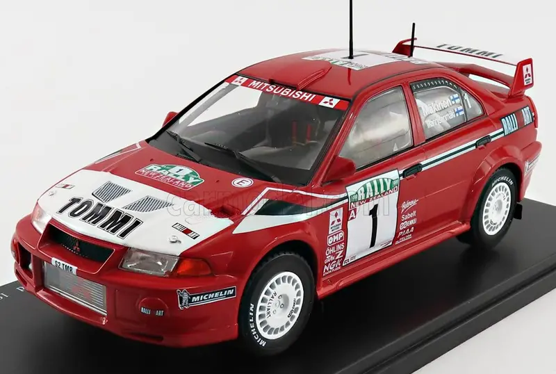 1:24 1999 Rally New Zealand -- Makinen #1 Mitsubishi Lancer Evo Vi -- Edicola 1