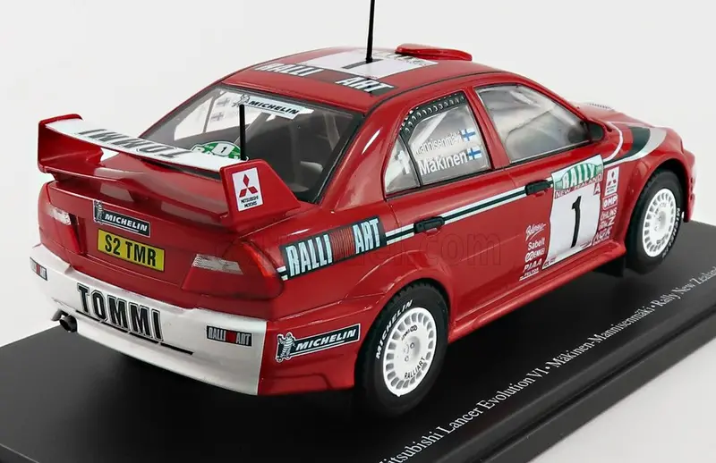1:24 1999 Rally New Zealand -- Makinen #1 Mitsubishi Lancer Evo Vi -- Edicola 2