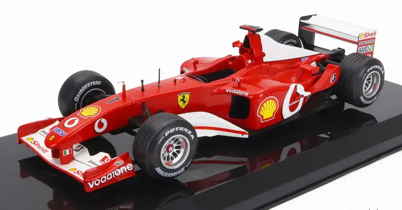 1:24 2002 Michael Schumacher - World Champion - Ferrari F2002 - Atlas/Edicola F1 1