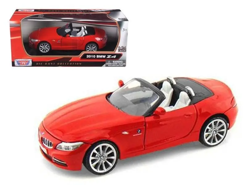 1:24 2010 Bmw Z4 Roadster -- Red -- Motormax 1