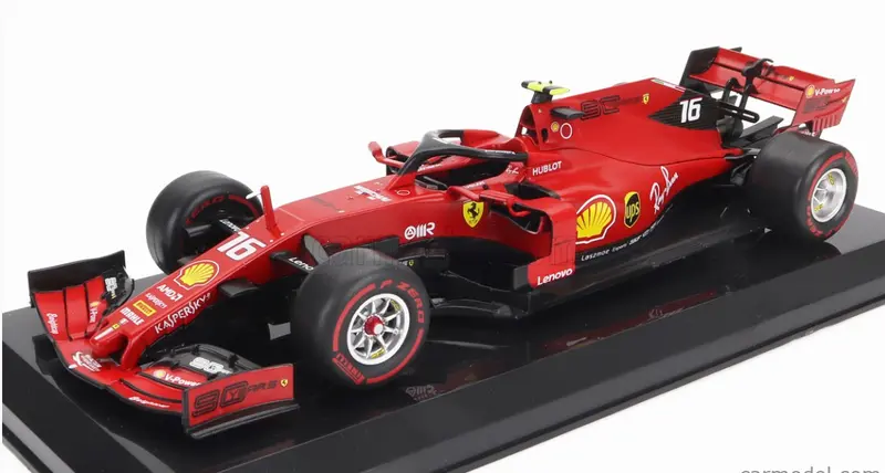1:24 2019 Charles Leclerc -- #16 Ferrari Sf90 -- Atlas/Edicola F1 1
