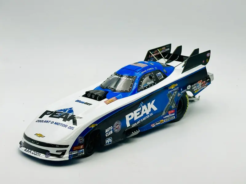 1:24 2019 John Force -- Nhra Chevrolet Camaro Funny Car -- Auto World 1