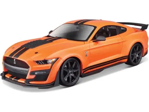 1:24 2020 Ford Mustang Shelby Gt500 -- Bright Orange -- Maisto 1