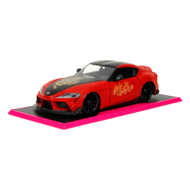 1:24 2020 Toyota Supra -- Red/Black - Year Of The Dragon -- Jada: Pink Slips 1